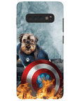 'Captain Doggmerica' Personalized Phone Case