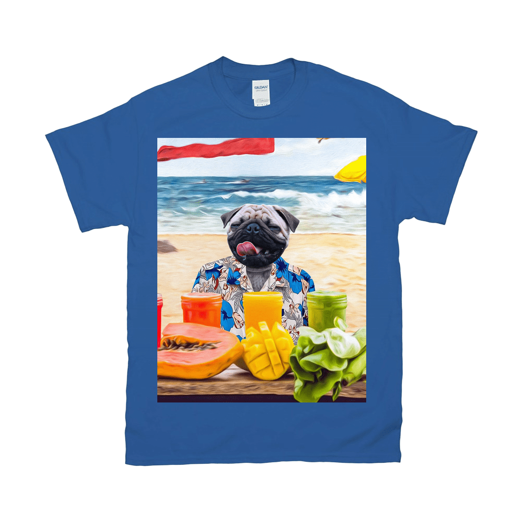 &#39;The Beach Dog&#39; Personalized Pet T-Shirt