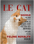 'Le Cat' Personalized Pet Puzzle