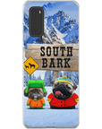 Funda personalizada para teléfono con 2 mascotas 'South Bark'
