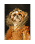 'The Victorian Princess' Personalized Pet Standing Canvas