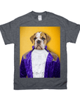 Camiseta personalizada para mascotas 'El Príncipe-Doggo' 