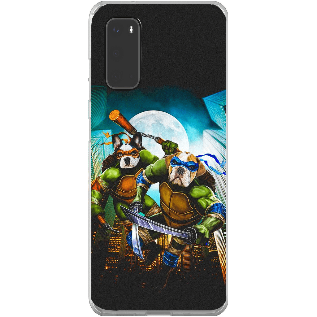 &#39;Teenage Mutant Ninja Doggos&#39; Personalized 2 Pet Phone Case