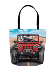 'The Yeep Cruisers' Personalized 3 Pet Tote Bag