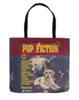 'Pup Fiction' Personalized 2 Pet Tote Bag