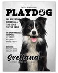 'Playdog' Personalized Pet Poster