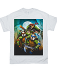 'Teenage Mutant Ninja Doggos' Personalized 3 Pet T-Shirt