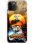 'Street Doggos' Personalized 2 Pet Phone Case