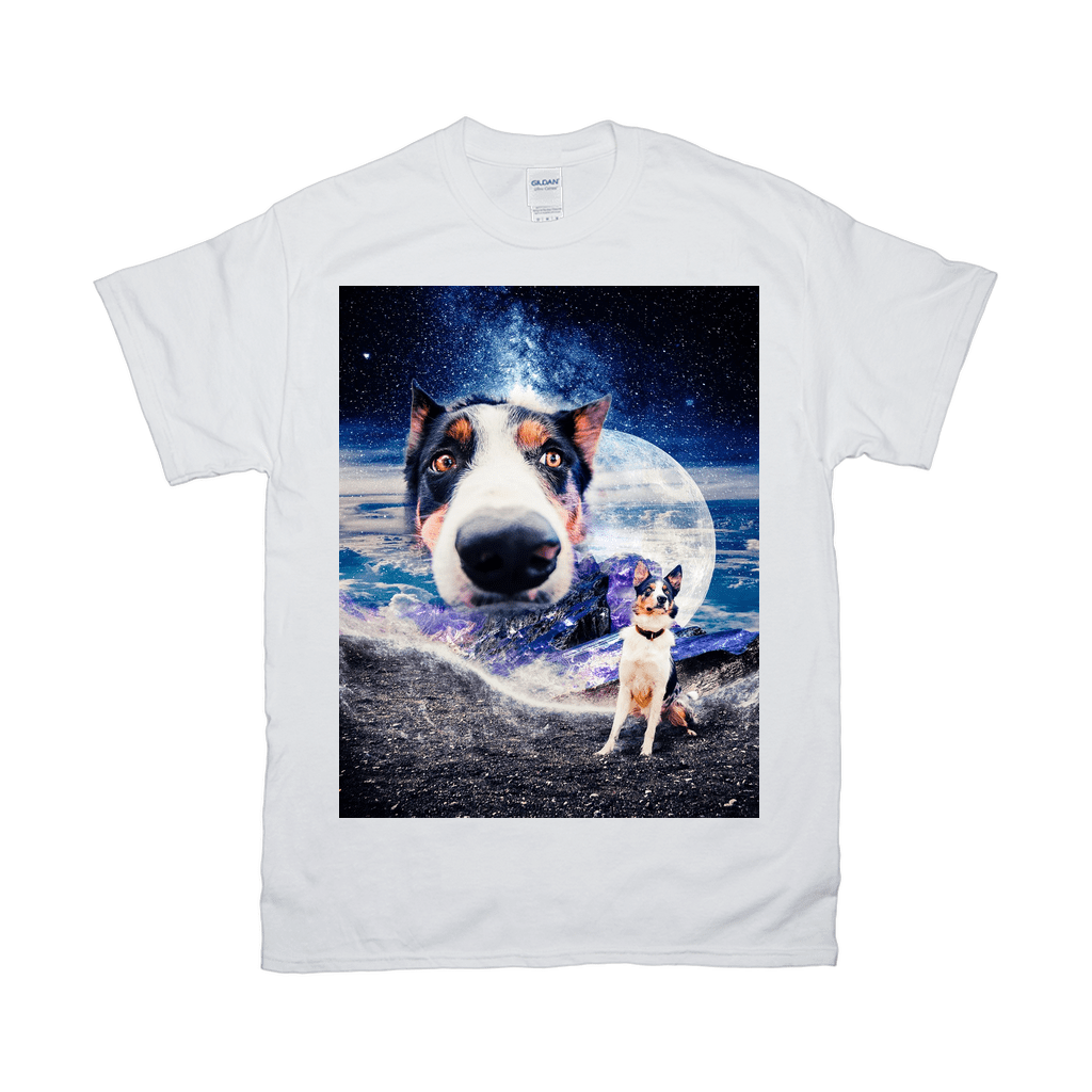 &#39;Doggo In Space&#39; Personalized Pet T-Shirt