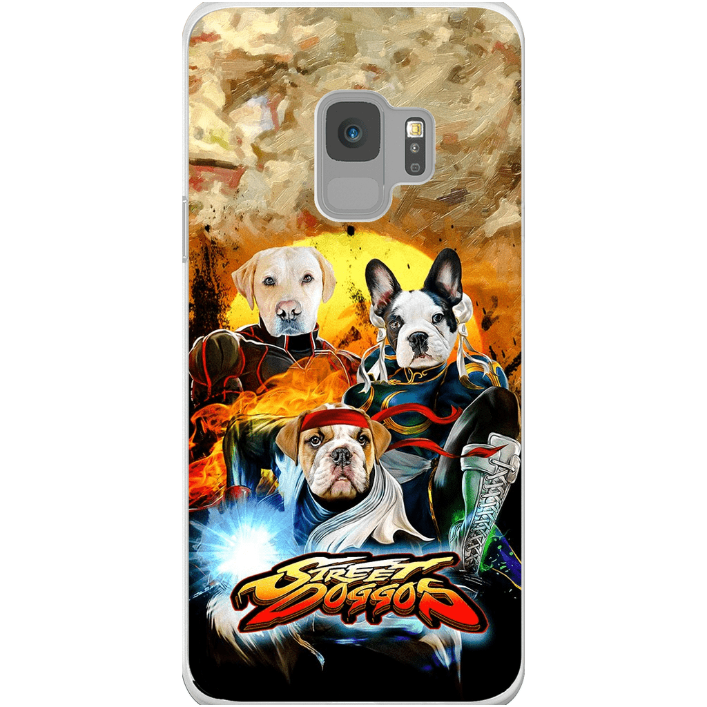 &#39;Street Doggos&#39; Personalized 3 Pet Phone Case