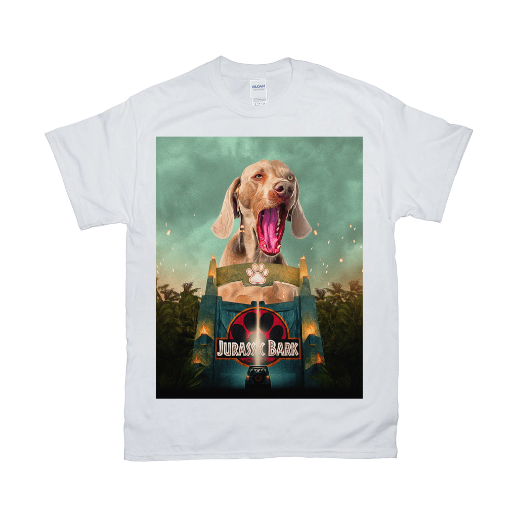 &#39;Jurassic Bark&#39; Personalized Pet T-Shirt