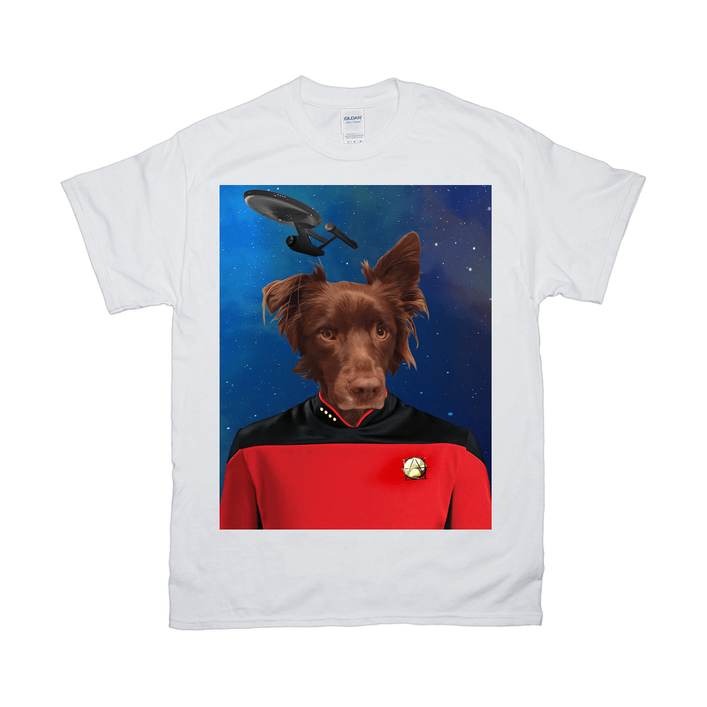 &#39;Doggo-Trek&#39; Personalized Pet T-Shirt
