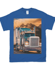 'The Trucker' Personalized Pet T-Shirt