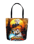 'Street Doggos' Personalized 2 Pet Tote Bag