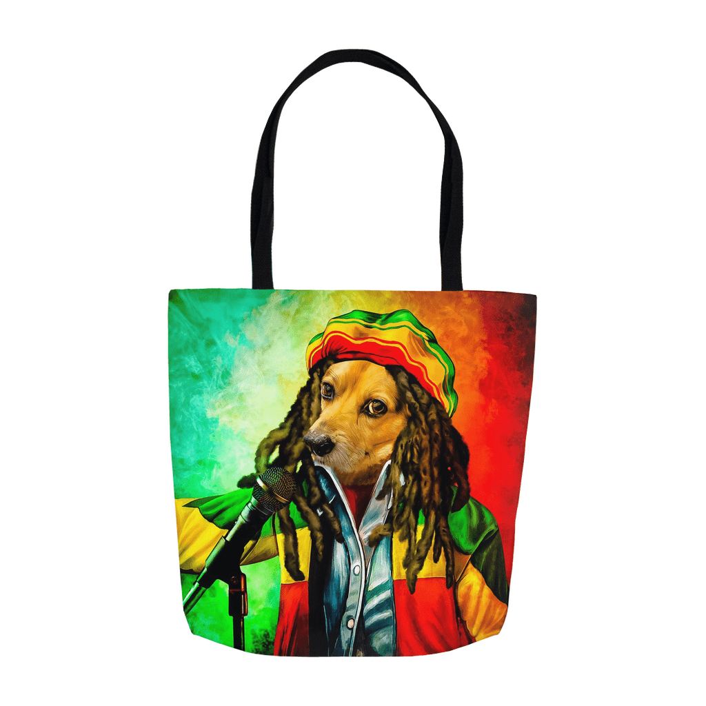 &#39;Dog Marley&#39; Personalized Tote Bag