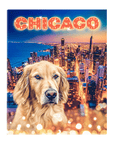 'Doggos Of Chicago' Personalized Pet Standing Canvas