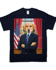 'The President' Personalized Pet T-Shirt