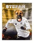 'Germany Doggos Soccer' Personalized Pet Standing Canvas