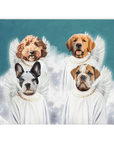 'The Angels' Personalized 4 Pet Blanket