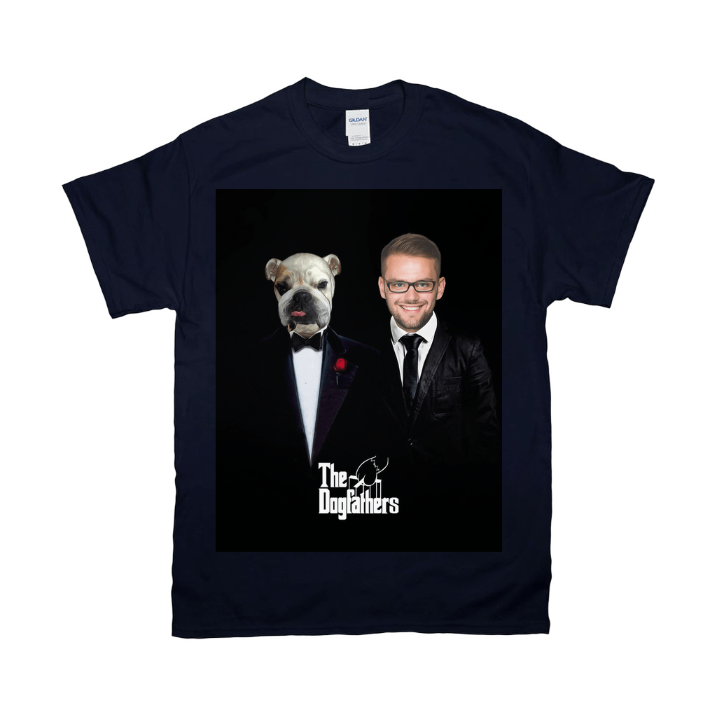 &#39;The Dogfathers&#39; Personalized Pet/Human T-Shirt