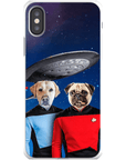 'Doggo-Trek' Personalized 2 Pet Phone Case