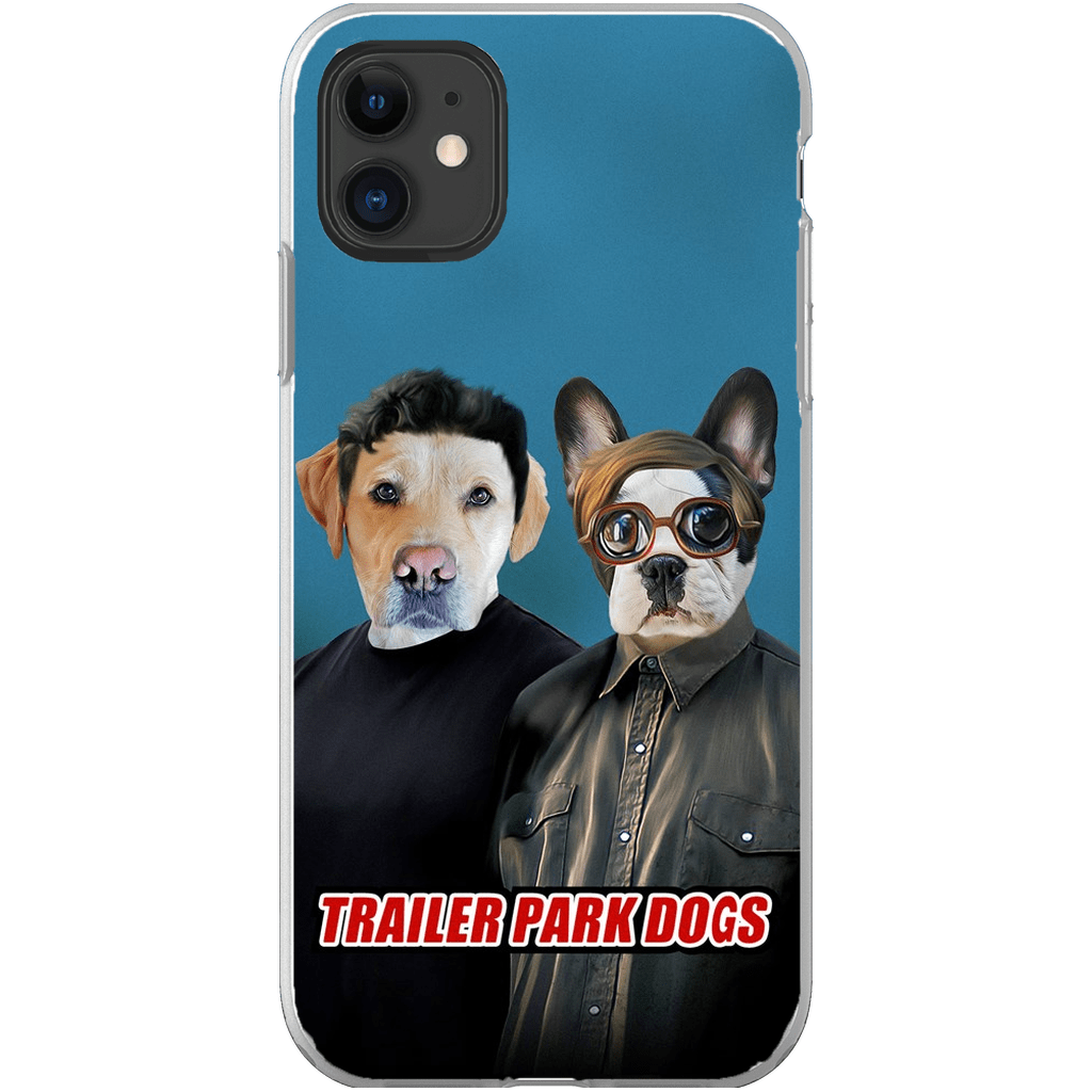 &#39;Trailer Park Dogs 1&#39; Personalized 2 Pets Phone Case