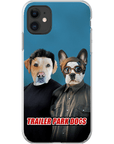 'Trailer Park Dogs 1' Personalized 2 Pets Phone Case