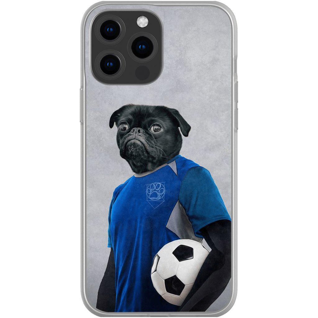 &#39;The Soccer Player&#39; Personalized Phone Case