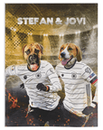 'Germany Doggos' Personalized 2 Pet Blanket