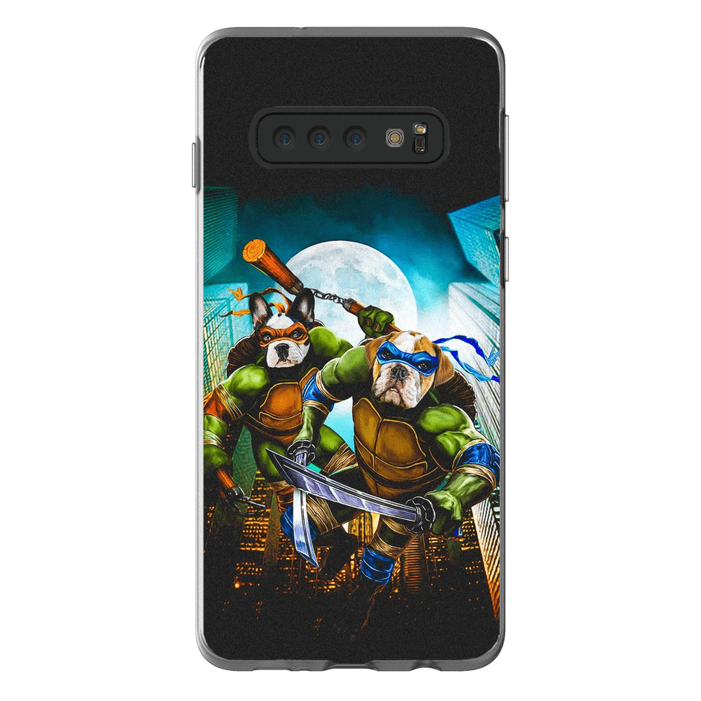 &#39;Teenage Mutant Ninja Doggos&#39; Personalized 2 Pet Phone Case