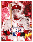 'Cincinnati Red Doggos' Personalized Pet Poster