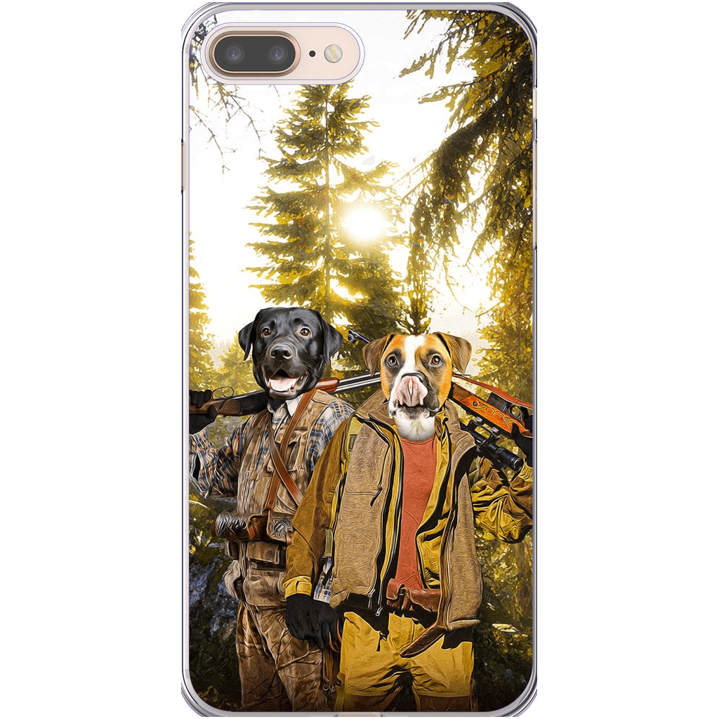 &#39;The Hunters&#39; Personalized 2 Pet Phone Case