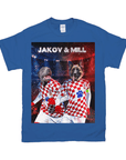 Camiseta personalizada con 2 mascotas 'Croatia Doggos'
