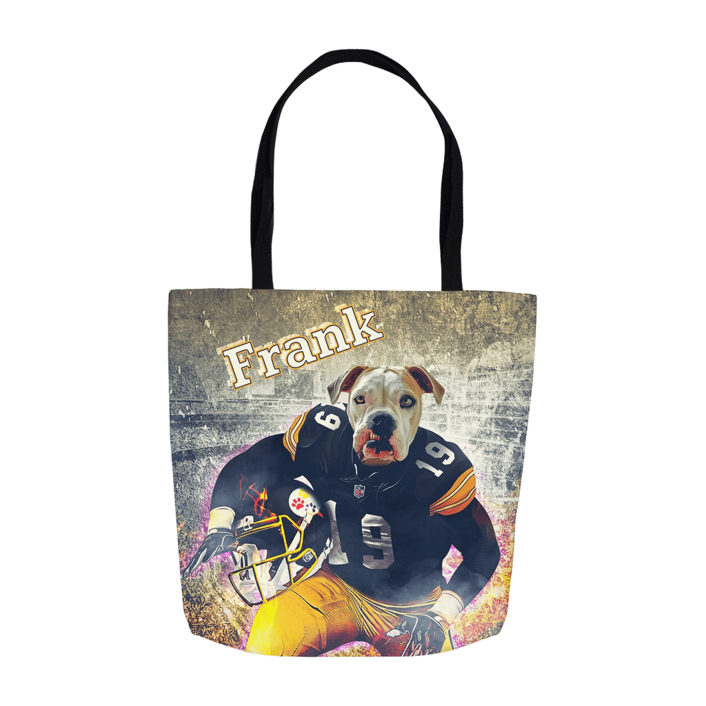 &#39;Pittsburgh Doggos&#39; Personalized Tote Bag
