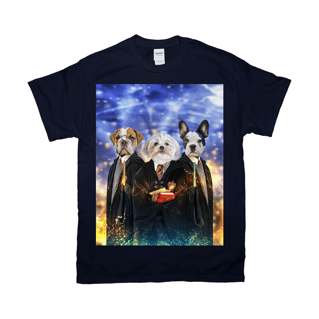 &#39;Harry Doggers&#39; Personalized 3 Pet T-Shirt