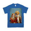 Load image into Gallery viewer, &#39;King And Queen&#39; Personalized 2 Pet T-Shirt