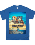 Camiseta personalizada para 2 mascotas 'Top Paw' 