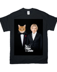 Camiseta personalizada 'El padre gato y la madre gato'