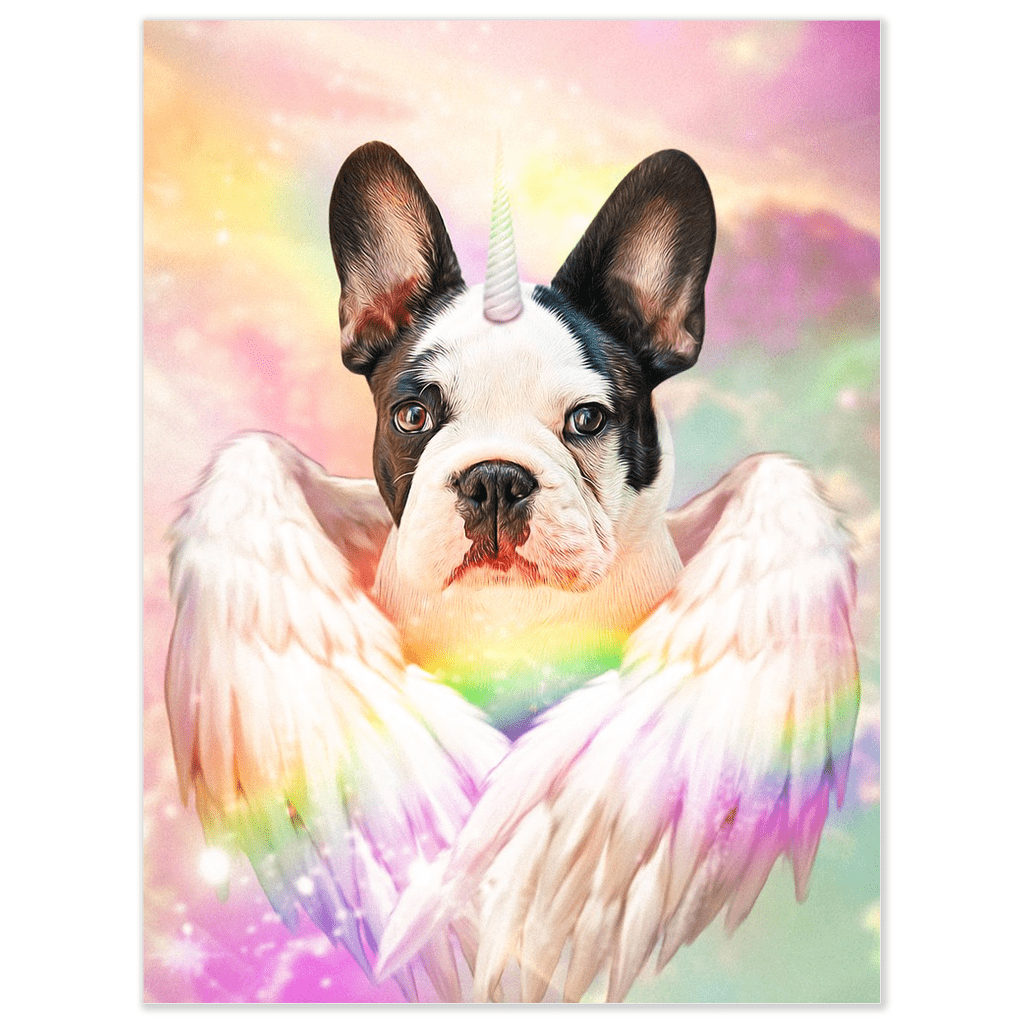 &#39;The Unicorn&#39; Personalized Pet Poster