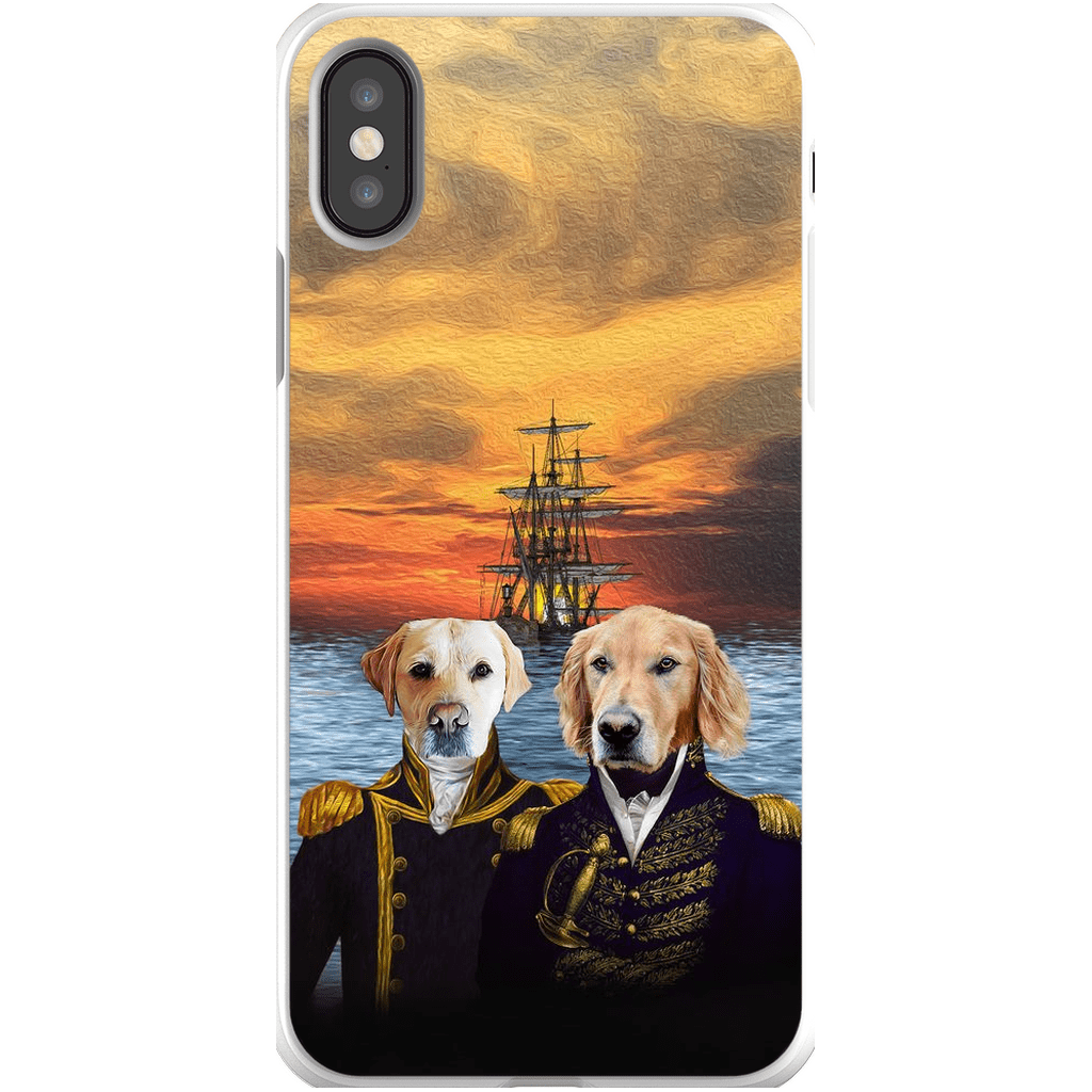 &#39;The Explorers&#39; Personalized 2 Pet Phone Case