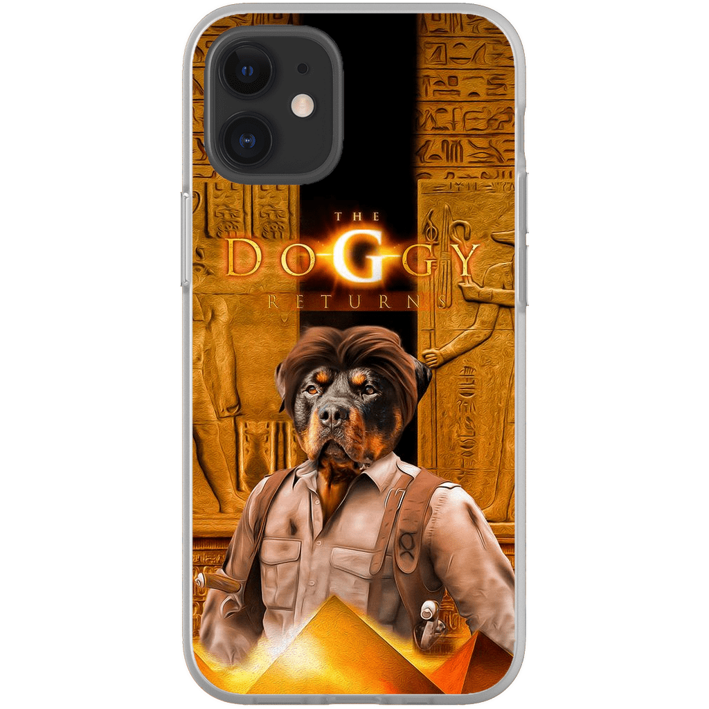 &#39;The Doggy Returns&#39; Personalized Phone Case