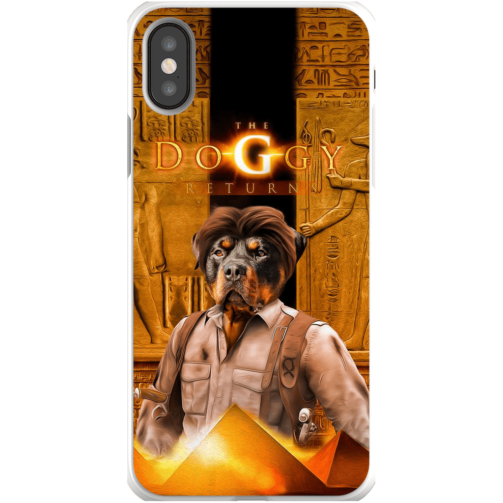 &#39;The Doggy Returns&#39; Personalized Phone Case