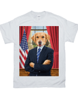 'The President' Personalized Pet T-Shirt