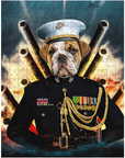'The Marine' Personalized Pet Puzzle