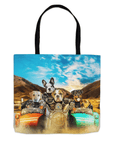 'Harley Wooferson' Personalized 6 Pet Tote Bag