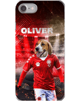 'Denmark Doggos Soccer' Personalized Phone Case