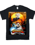 'Street Doggos' Personalized 2 Pet T-Shirt