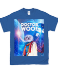 'Dr. Camiseta personalizada para mascotas Woof (hembra)