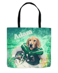 'New York Jet-Doggos' Personalized Tote Bag