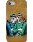 'The Golfers' Personalized 2 Pet Phone Case